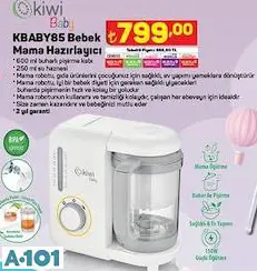 KİWİ BEBEK MAMA HAZIRLAYICI KİWİ BEBEK MAMA HAZIRLAYICI